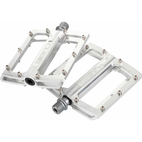 Cube All Mountain Pedal Flat silver brushed