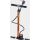 SKS GERMANY Rennkompressor Standpumpe orange Ventilkopf