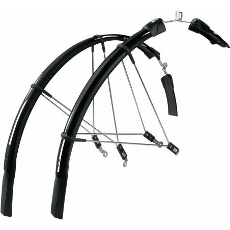 SKS Raceblade Long Schutzblech-Set schwarz