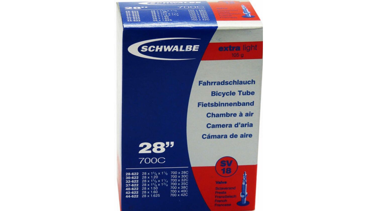 Schwalbe Nr.18 Schlauch 28