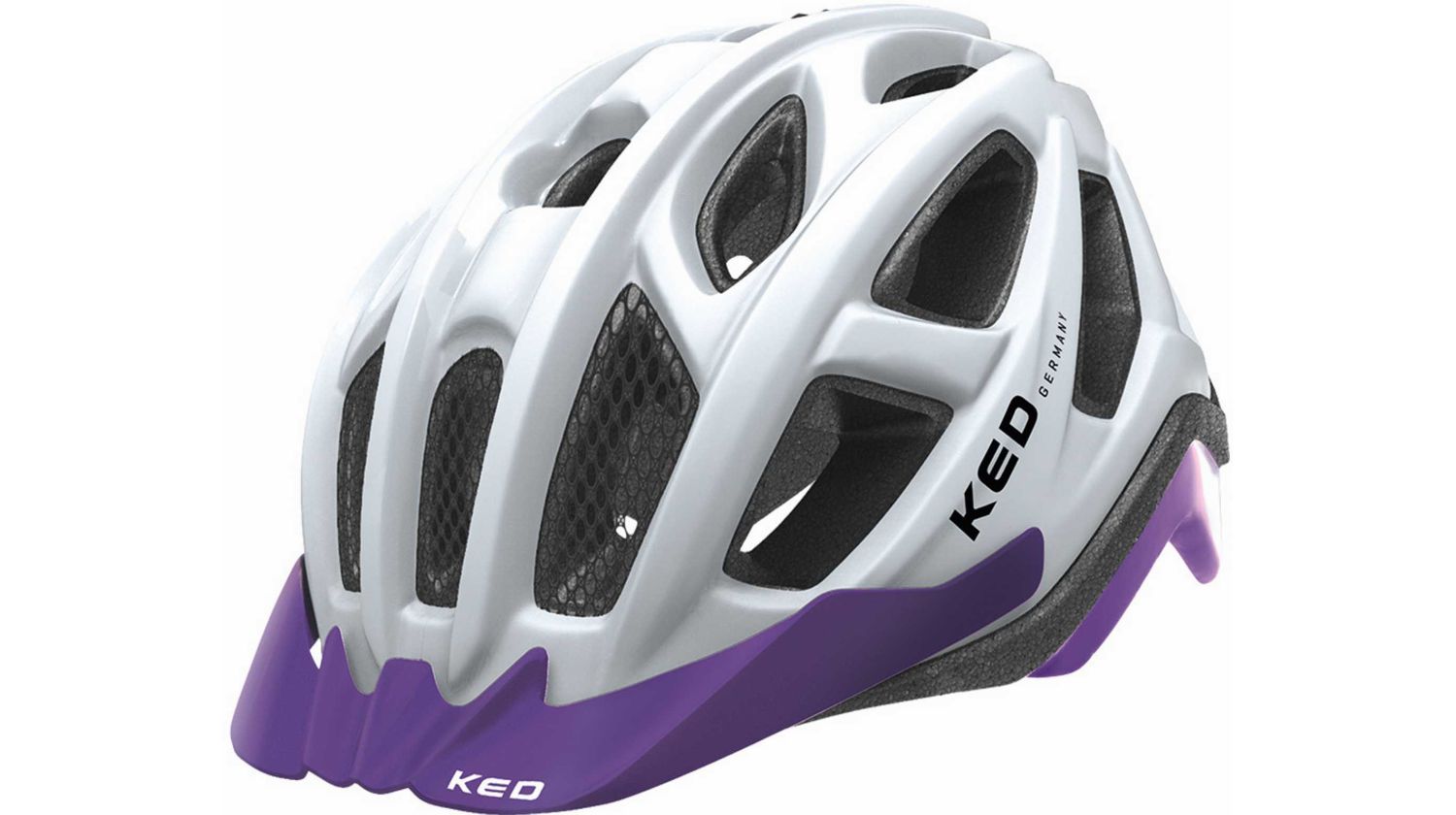 KED Pylos MTB-Helm white violet