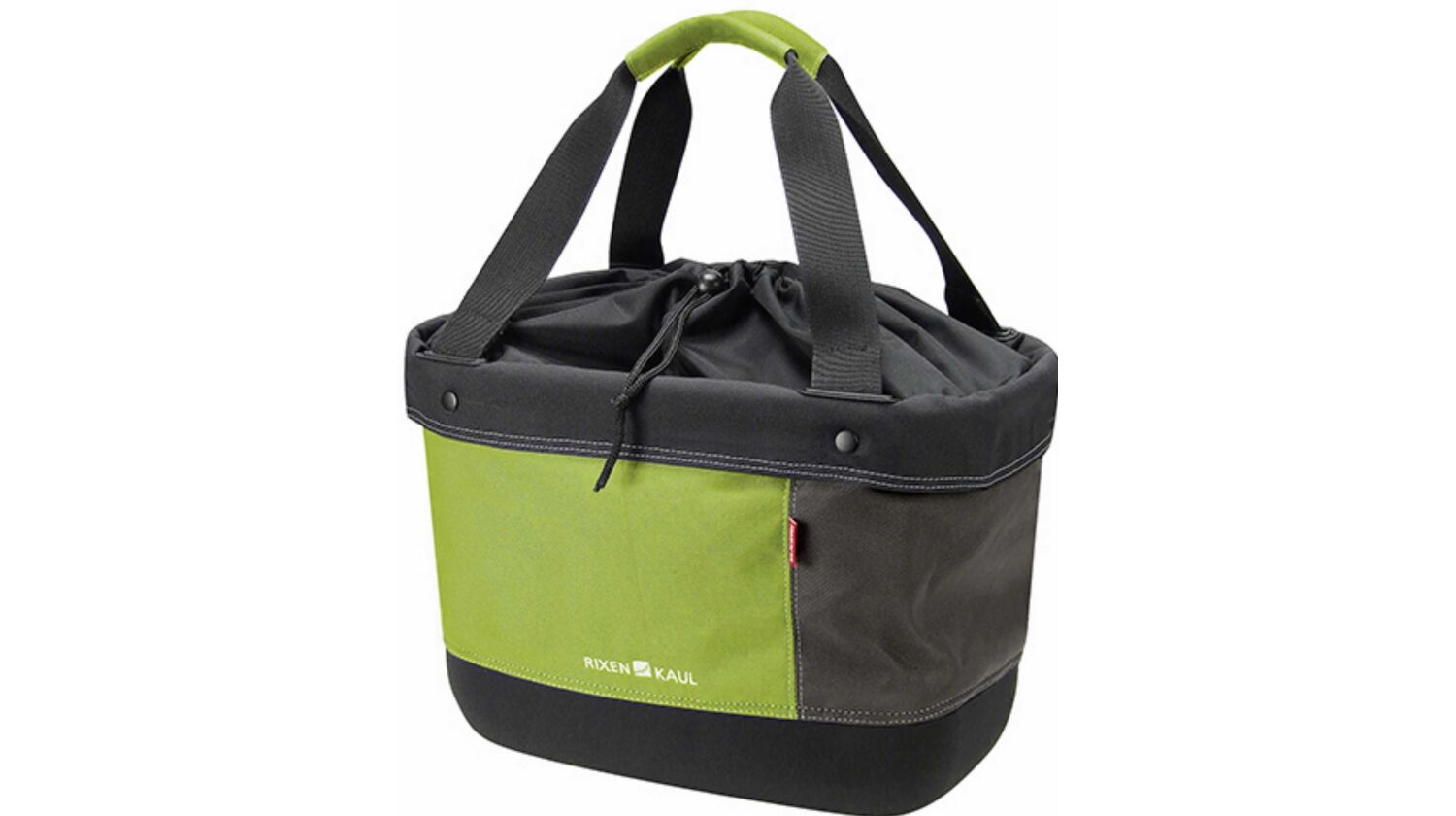 KLICKfix Shopper Alingo Lenkertasche grün/braun