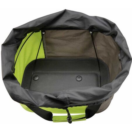 KLICKfix Shopper Alingo GT Gep&auml;cktr&auml;gertasche f&uuml;r Racktime gr&uuml;n/braun