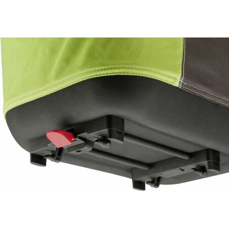 KLICKfix Shopper Alingo GT Gep&auml;cktr&auml;gertasche f&uuml;r Racktime gr&uuml;n/braun