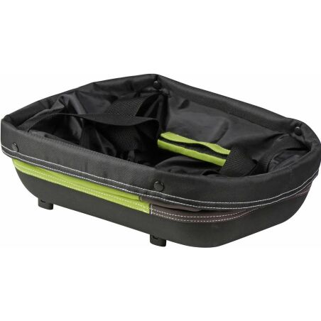 KLICKfix Shopper Alingo GT Gep&auml;cktr&auml;gertasche f&uuml;r Racktime gr&uuml;n/braun