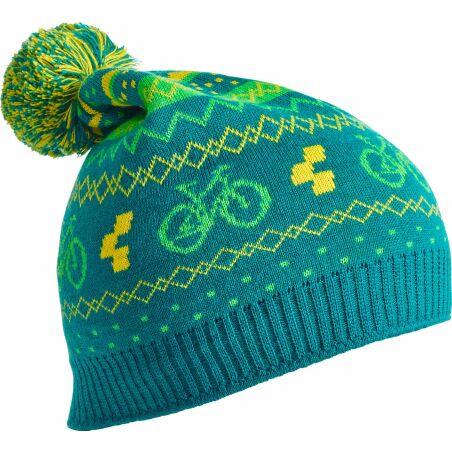 CUBE Bommelmütze Norweger green´n´yellow