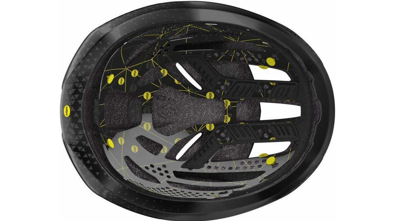 Scott Centric Plus Helm yellow RC/dark grey