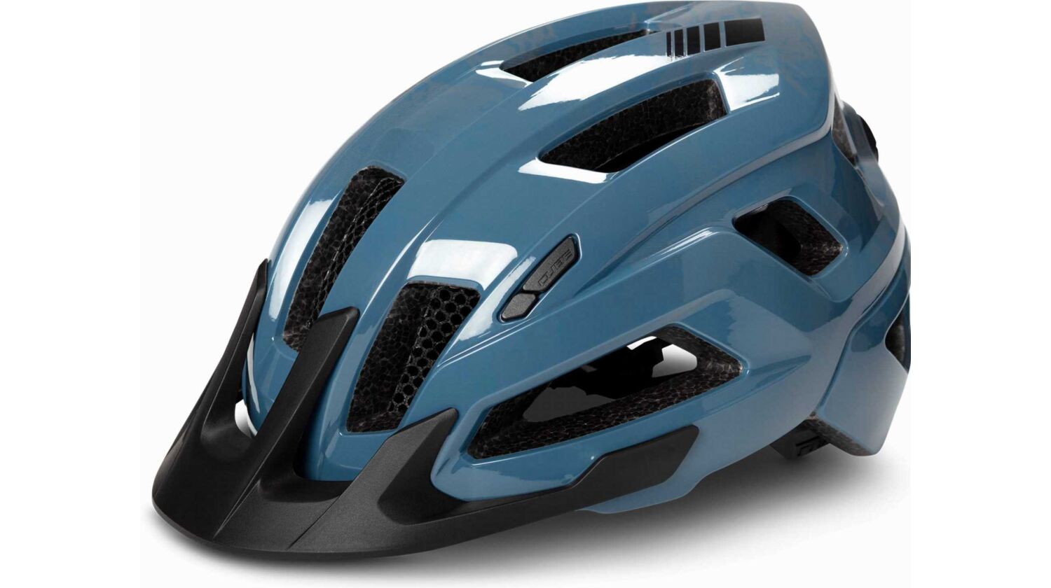 Cube Helm STEEP glossy blue