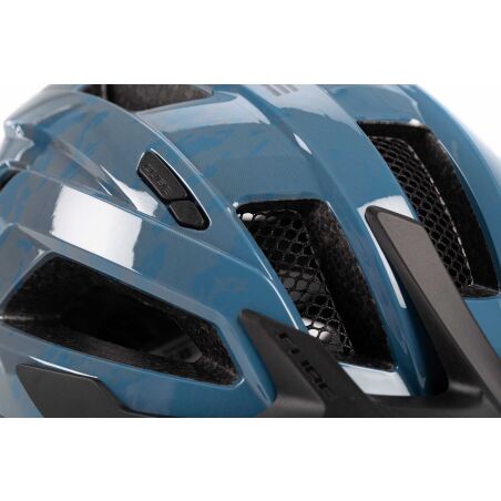 Cube Helm STEEP glossy blue