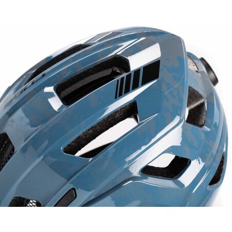 Cube Helm STEEP glossy blue