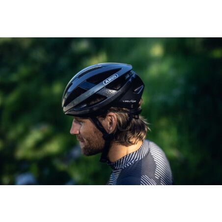 Abus Viantor Helm gleam silver