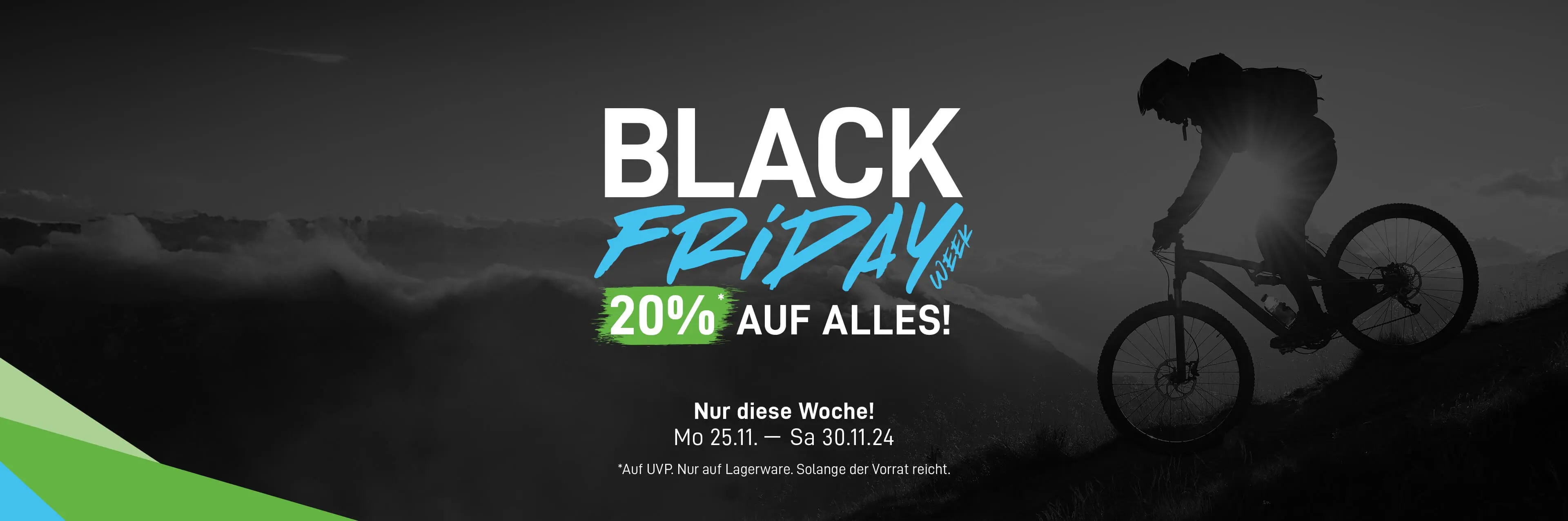 Black Friday Week bei Die Fahrrad-Kette und den Cube-Stores