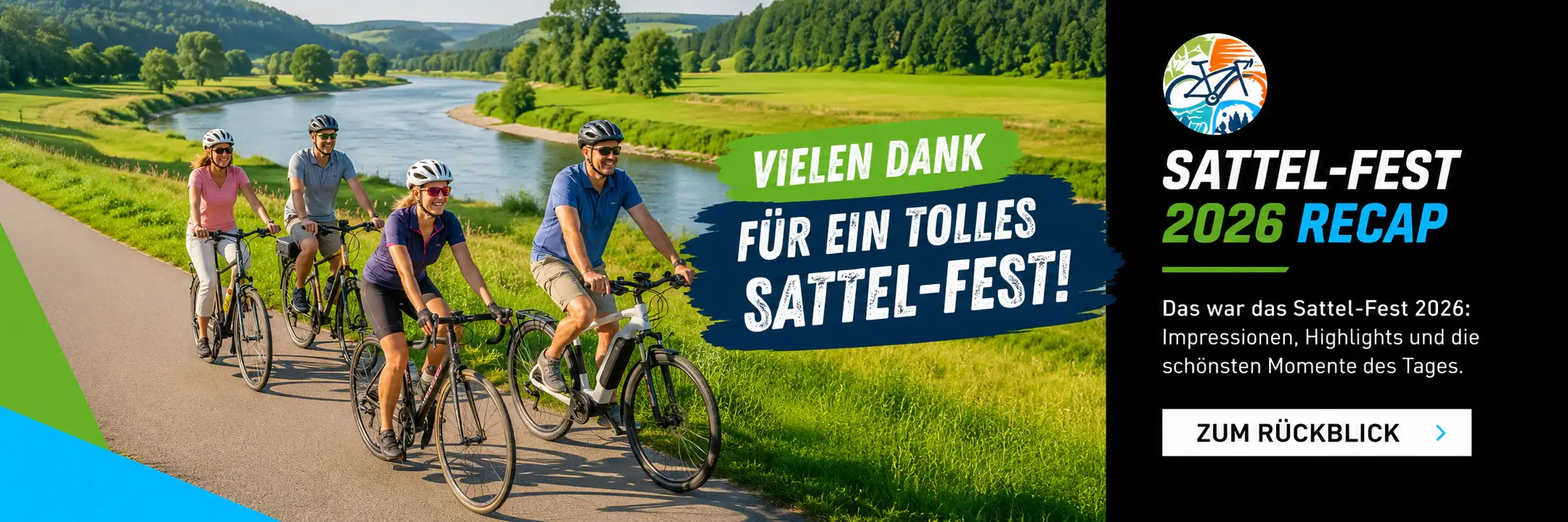 Rückblick zum Sattelfest der Fahrradkette in Coswig
