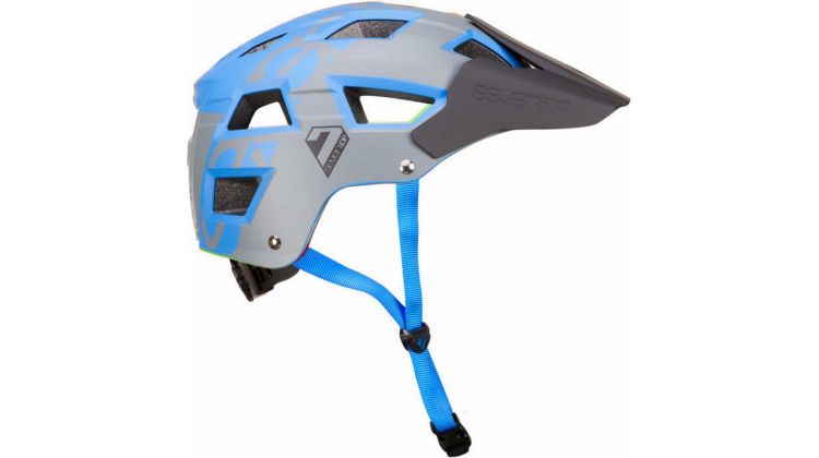 7iDP Helm M5 blau-grau