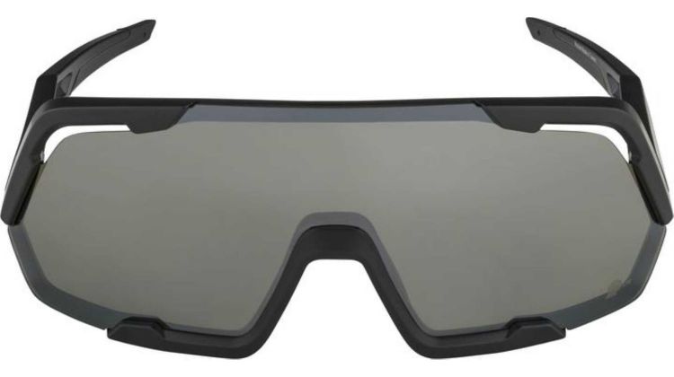 Alpina Rocket Q-Lite Sportbrille black matt/mirror silver