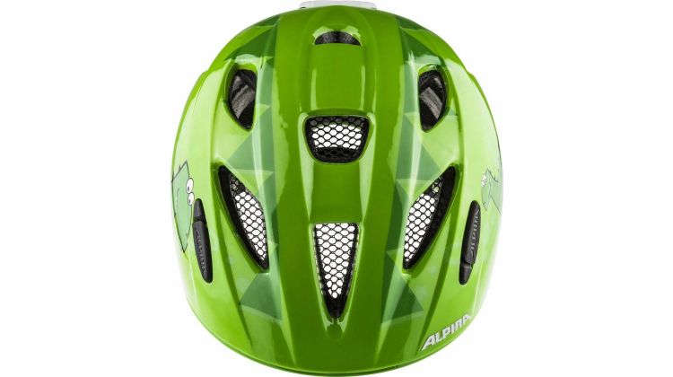 Alpina Ximo Flash Kinder-Helm Green Dino