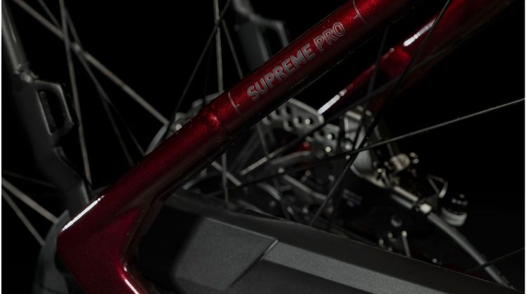 Cube Supreme Hybrid Pro 500 Wh E-Bike Easy Entry red´n´black