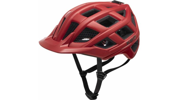 KED Crom MTB-Helm crimson red matt