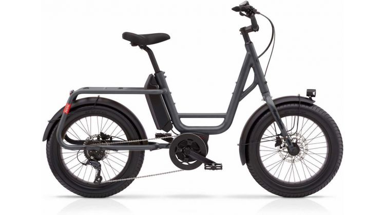 Benno Bikes RemiDemi 9D Performance 500 Wh E-Lastenrad Kompakt 20 anthracite gray one size