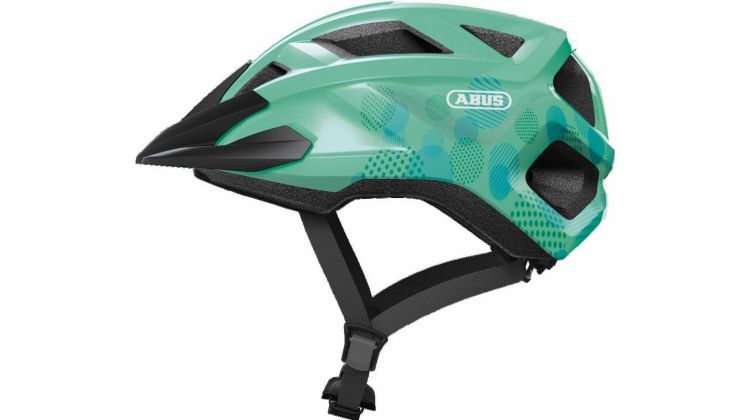 Abus MountZ Kinder-Helm celeste green