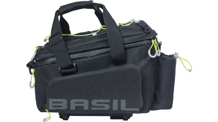 Basil Miles Trunkbag XL Pro Mik Gepäckträgertasche black lime 9 - 36 L
