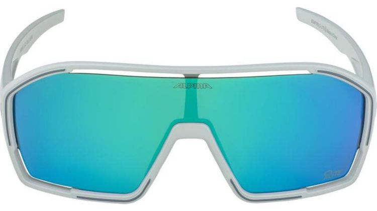 Alpina Bonfire Q-Lite Sportbrille smoke-grey matt/mirror green one size