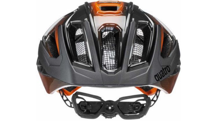 Uvex Quatro MTB-Helm titan - orange