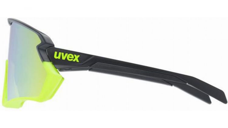 Uvex Sportstyle 231 2.0 Sportbrille black yellow matt/mirror yellow