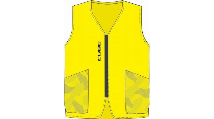 Cube Safety Weste CMPT yellow
