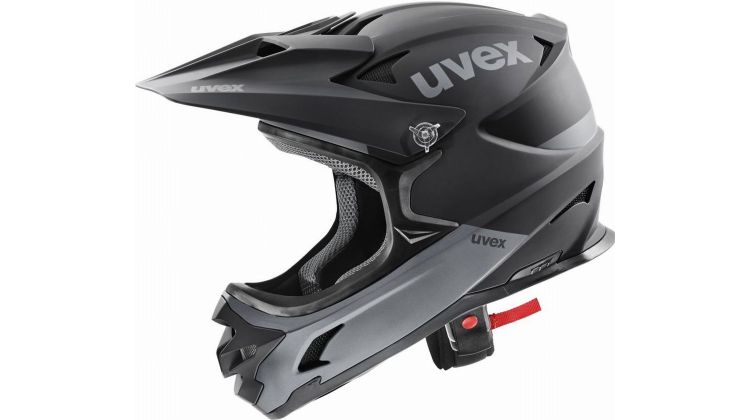 Uvex HLMT 10 MTB-Helm black-grey matt