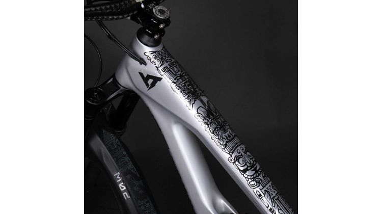 Unleazhed Bike Rahmenschutz 1 set eldorado black glossy XXL
