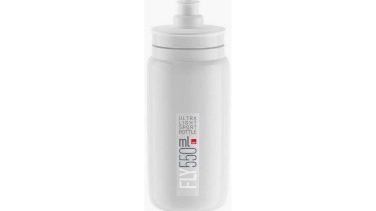 Elite Fly Ultra Light Sport Trinkflasche weiß/grau 550 ml