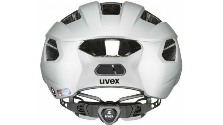 Uvex Rise CC Tocsen Rennrad-Helm irish green - silver matt