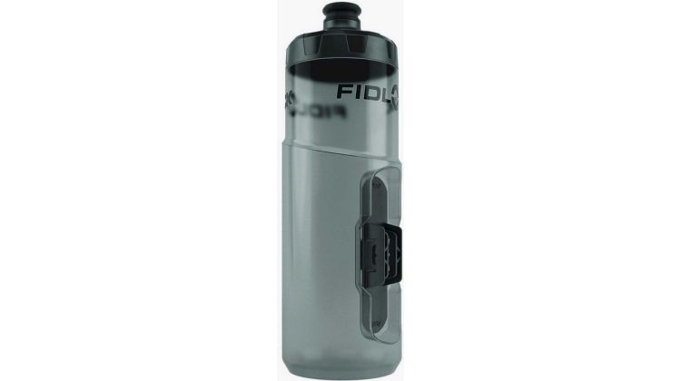 Fidlock Twist Trinkflasche transparent schwarz 600 ml