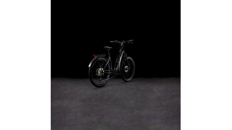 Cube Kathmandu Hybrid EXC 750 Wh E-Bike Easy Entry 28 grey´n´silver