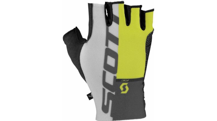 Scott Glove RC Pro Tec SF Kurzfingerhandschuh black/sulphur yellow