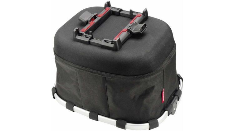 Klickfix Reisenthel Carrybag GT Gepäckträgertasche mit Aluminumrahmen Uniklip Schwarz