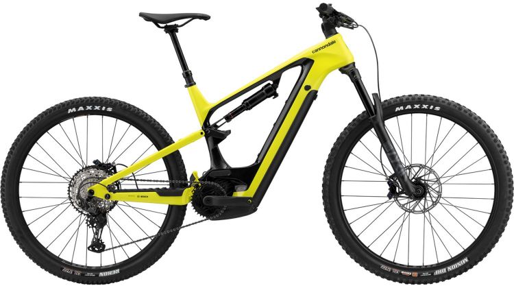 Cannondale Moterra Neo Carbon 2 750 Wh E-Bike Fully highlighter