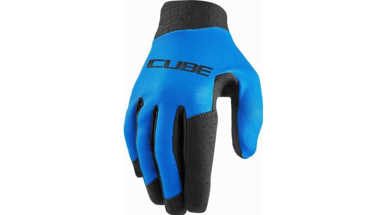 Cube Performance Handschuhe lang blue