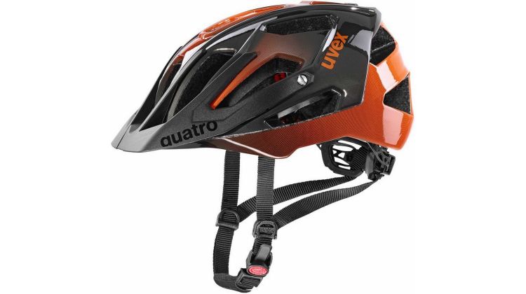 Uvex Quatro MTB-Helm titan - orange