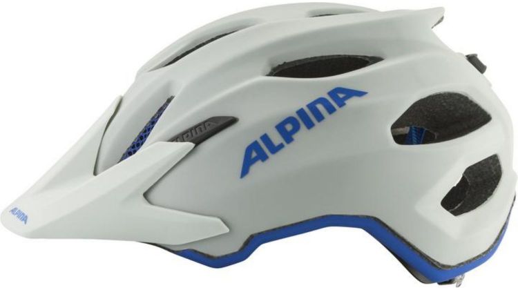 Alpina Carapax Junior Kinder-Helm smoke-grey blue matt 51-56 cm