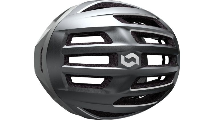 Scott Centric Plus Mips Rennrad-Helm dark silver/reflective grey