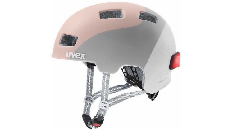 Uvex City 4 WE Helm dust rose - grey matt