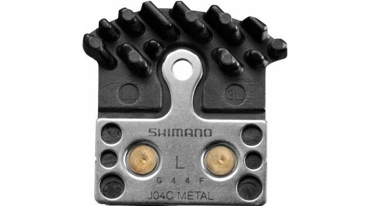 Shimano Ice-Tech J04C Metall mit Kühlrippen Scheibenbremsbeläge 1 Paar