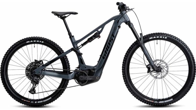 Ghost E-ASX 160 Universal AL 750 Wh E-Bike Fully 29/27,5+ dark grey/black matt/glossy