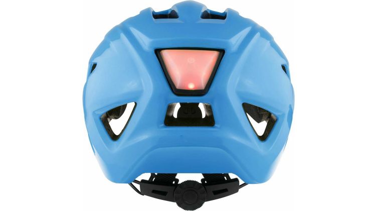 Alpina Pico Flash Kinder-Helm neon blue gloss 50-55 cm