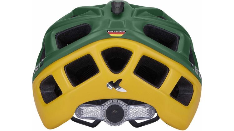 KED Kailu Kinder-Helm green yellow matt