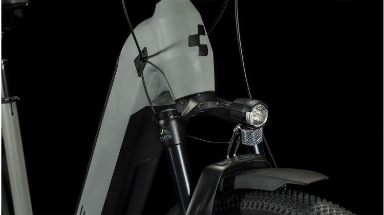 Cube Nuride Hybrid SLX 750 Wh Allroad E-Bike Easy Entry 28 grey´n´black