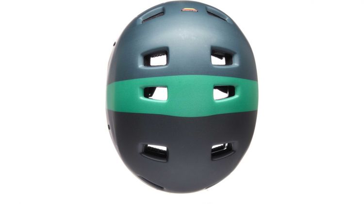 KED 5Forty Kinder-Helm black green matt