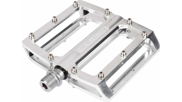 Cube All Mountain Pedal Flat silver brushed